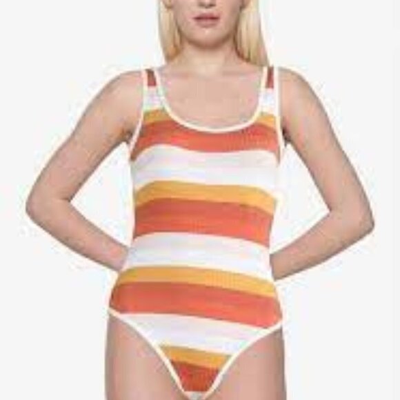 RIP Curl Premium Surf Cheeky One-Piece Bathing Suit Large NWT - Picture 1 of 10